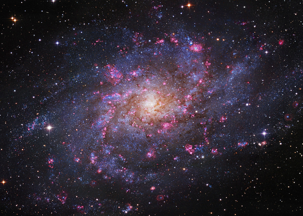 M33 的氢云