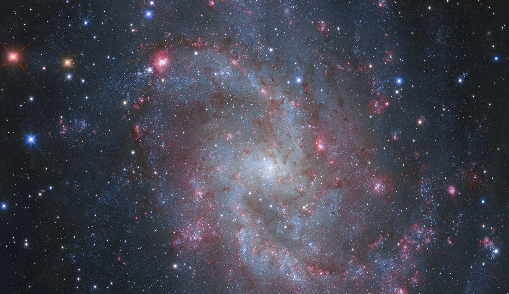 M33 的氢云