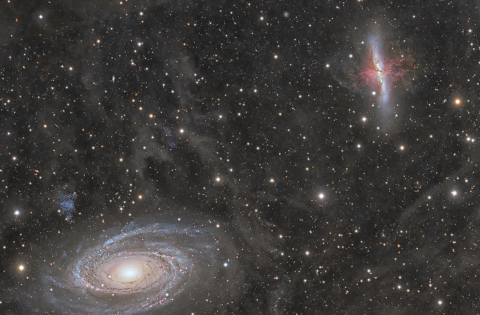 银河之战：M81 vs M82