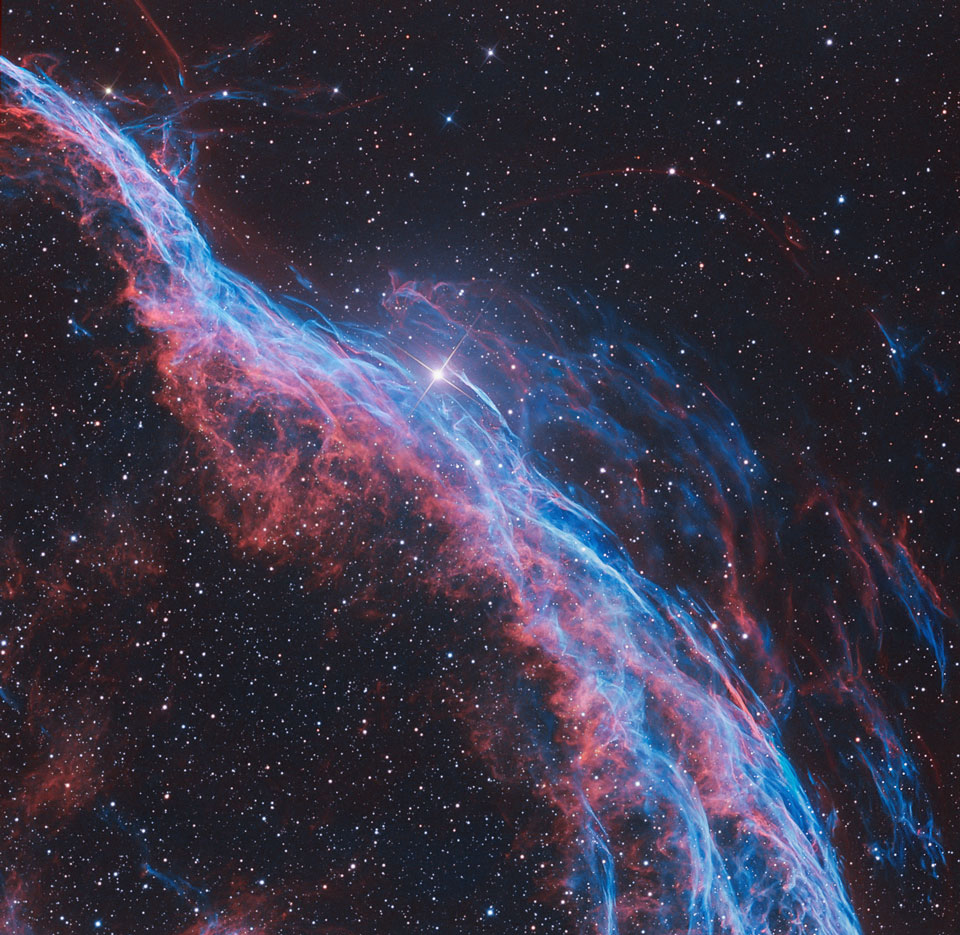 NGC 6960：女巫的扫帚星云