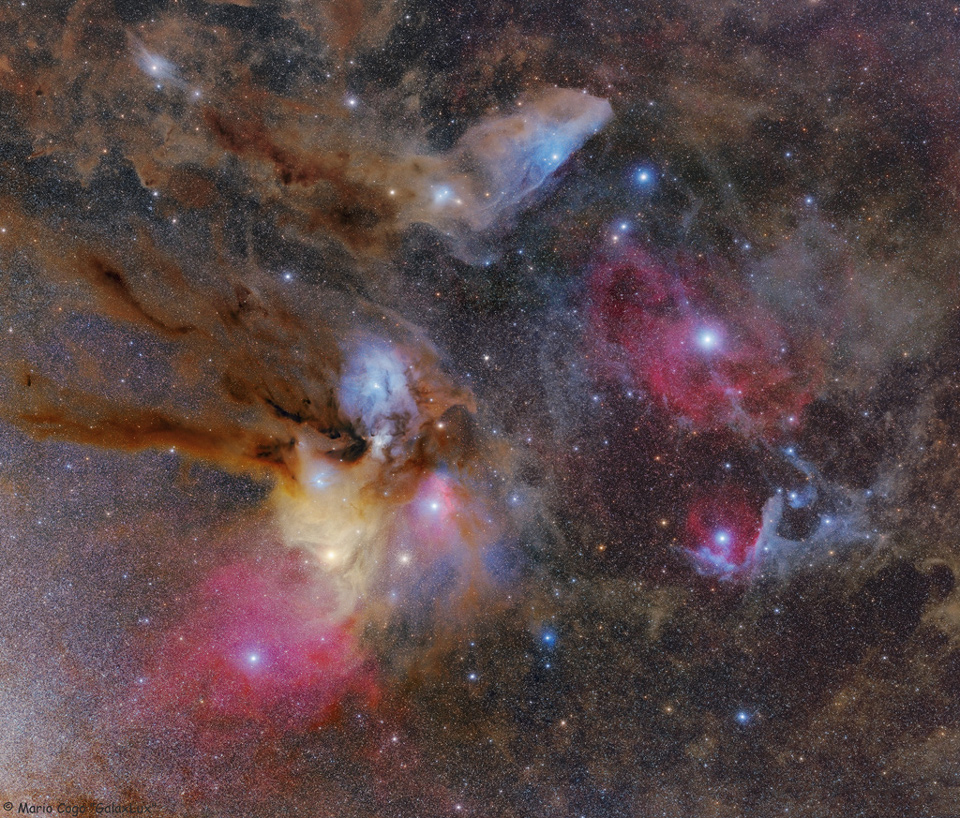 Rho Ophiuchi宽场