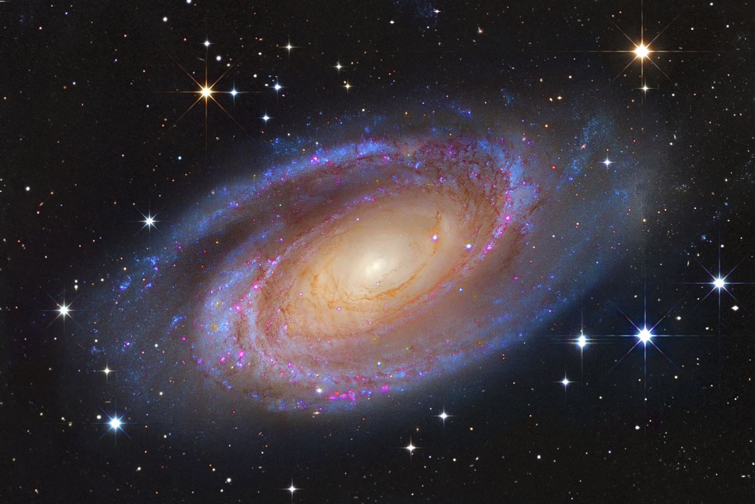 明亮的螺旋星系 M81